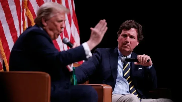 Tucker Carlson i Trump
