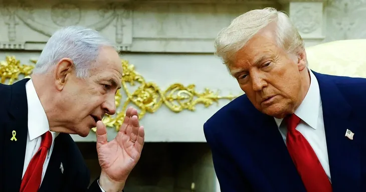 Trump i netanyahu