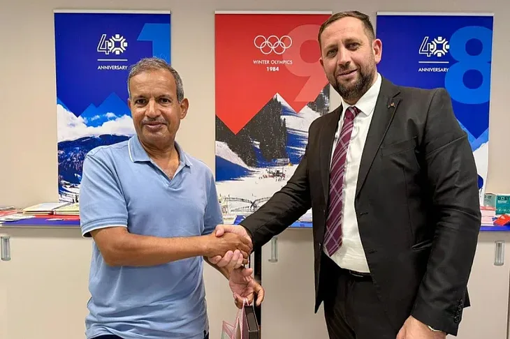 Šarić s prvim čovjekom Taekwondo saveza Katara