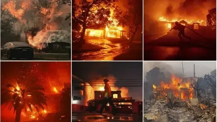 Pozar Los Angeles