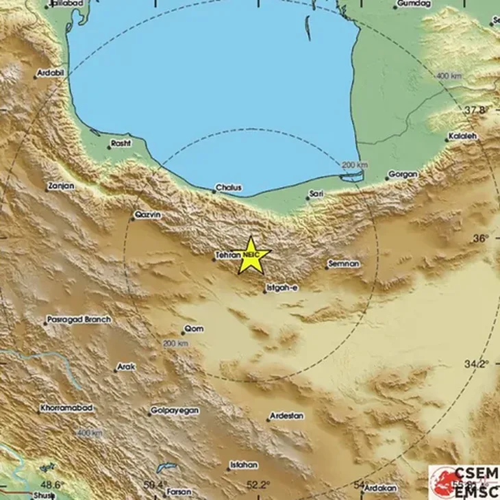 Iran Zemljotres