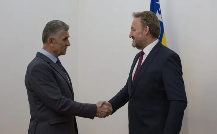 Sulejman Ugljanin i Bakir Izetbegović