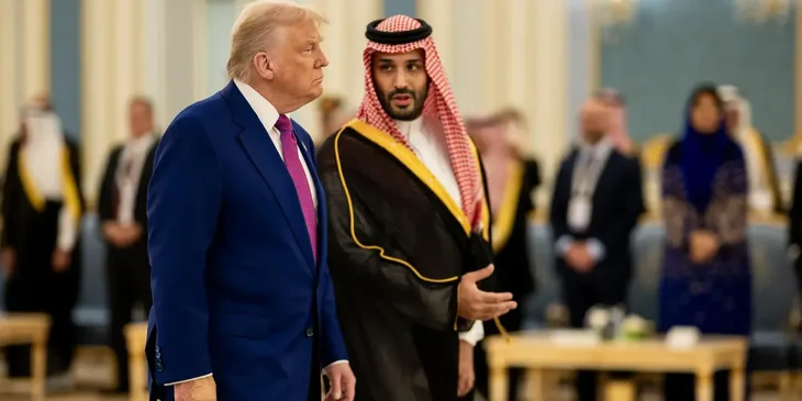 Donald Trump i Mohammed bin Salman Al Saud