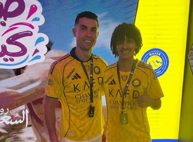 Ronaldo i Abdulmalik Al-Jaber