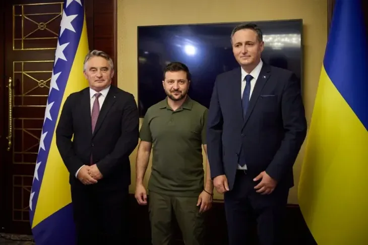 zelenski becirovic i komsic