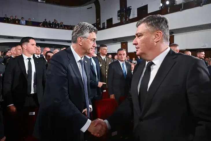 Andrej Plenkovic i Zoran Milanovic