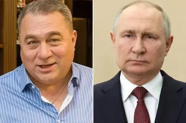 Viktor Trukhin i Vladimir Putin