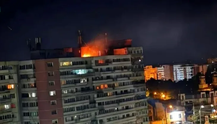Rumunija ruski dron pogodio zgradu