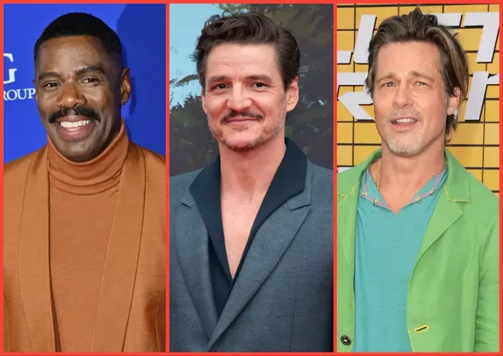 Idris Elba Pedro Pascal i Brad Pitt