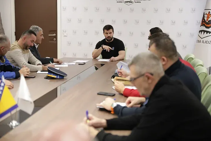 Ilidza Sjednica Opcinskog staba civilne zastite Ilidza