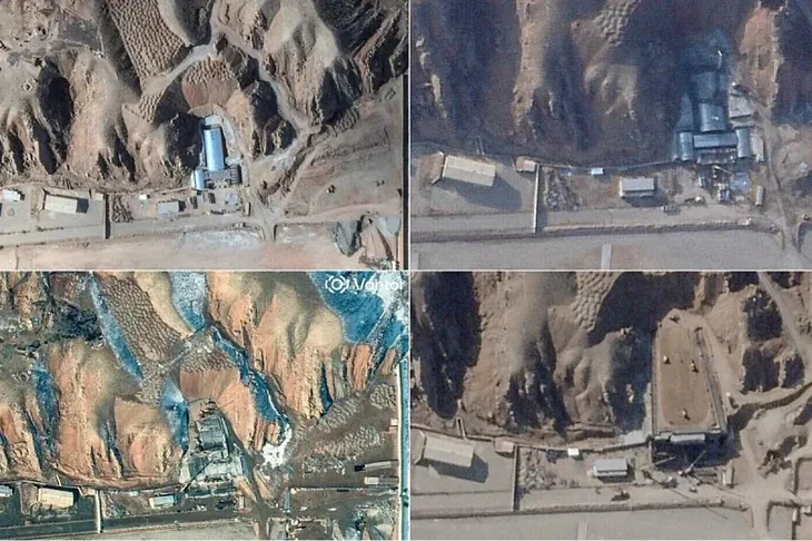 Iran 02 Satelitski snimci pokazuju kako Iran gradi betonski stit na osjetljivoj vojnoj lokaciji