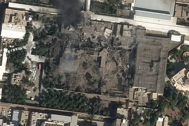 Iran 02 napad izraela i sad Foto: Airbus/Soar Atlas