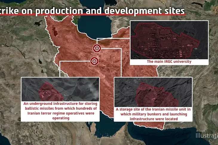 Iran 03 Izrael tvrdi da je napao Iran sa 80 borbenih aviona