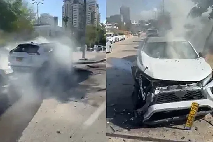 Iran 04 napad na izrael tel aviv