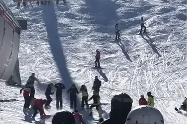 Jahorina 02 Dijete koje je palo sa žičare na Jahorini