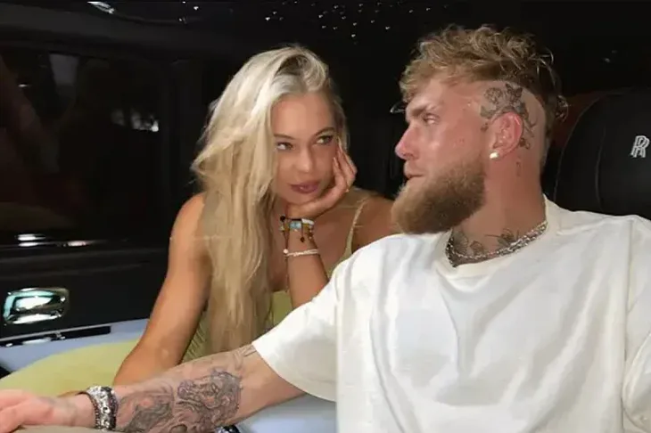 Jake Paul Jutta Leerdam Foto: Instagram