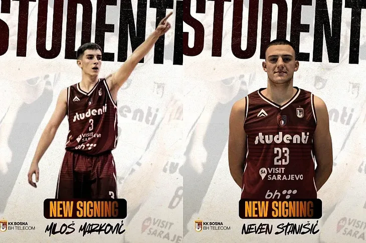 KK Bosna Neven Stanisic Milos Markovic
