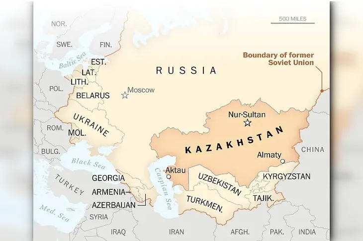 Kazahstan rusija