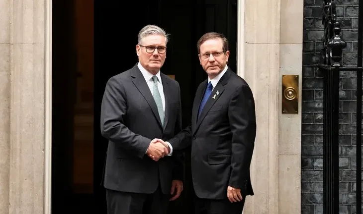 Keir Starmer Isac Herzog
