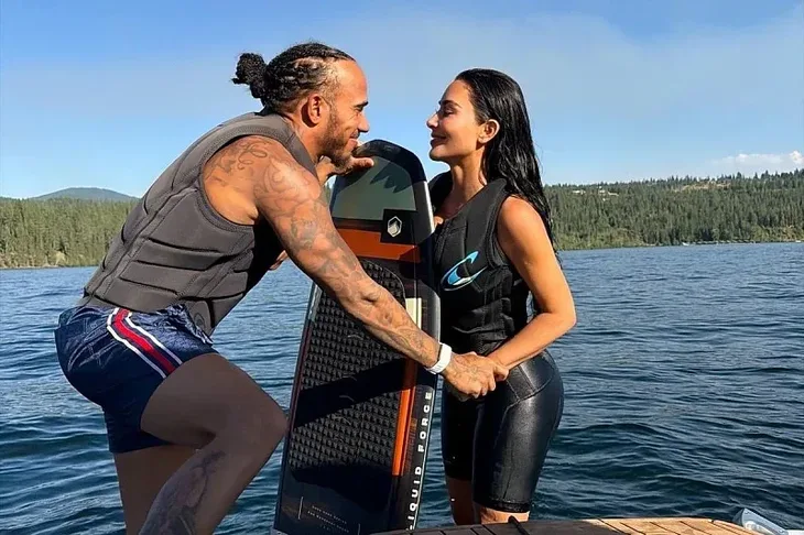 Lewis Hamilton Kim Kardashian