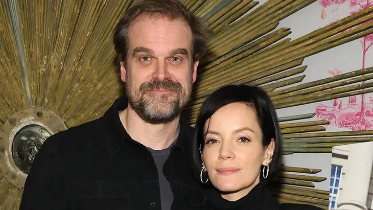 Lily Allen David Harbour Getty Images
