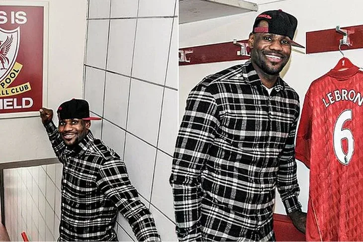 Liverpool Le Bron James