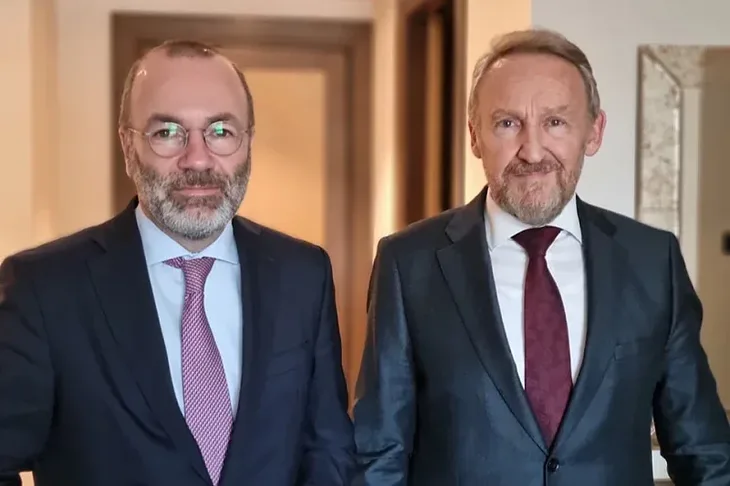 Manfred Weber i Bakir Izetbegovic