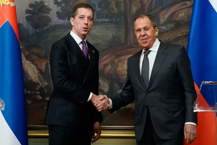 Marko Duric Sergej Lavrov