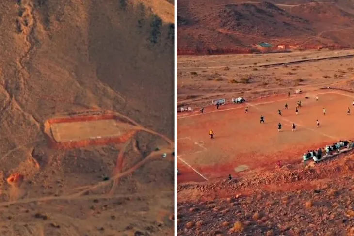 Maroko stadion u pustinji