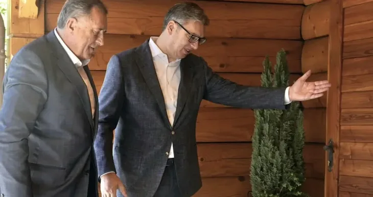 Milorad Dodik Aleksandr Vucic