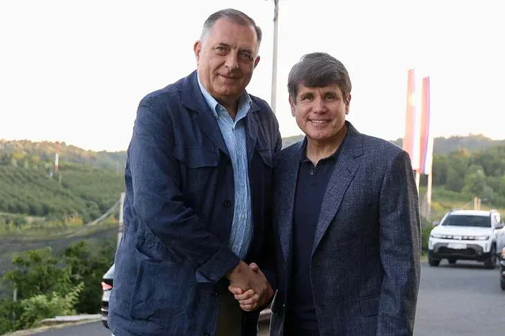 Milorad Dodik Rod Blagojevic