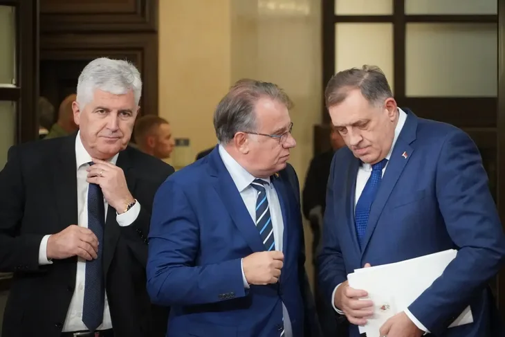 Milorad dodik nermin niksic dragan covic