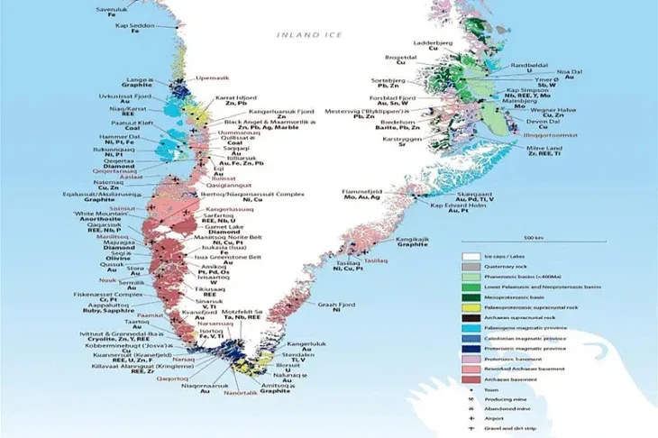 Mineralna bogatstva Grenland