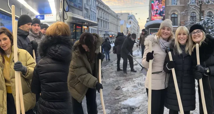 Nasa stranka Sabina Cudic snijeg 2026