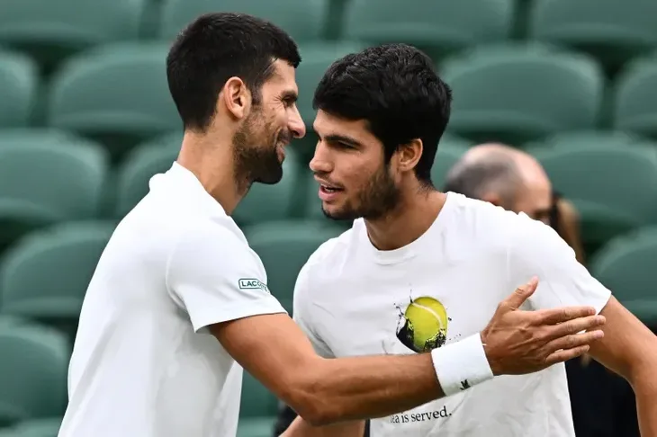 Novak Dokovic Carlos Alcaraz