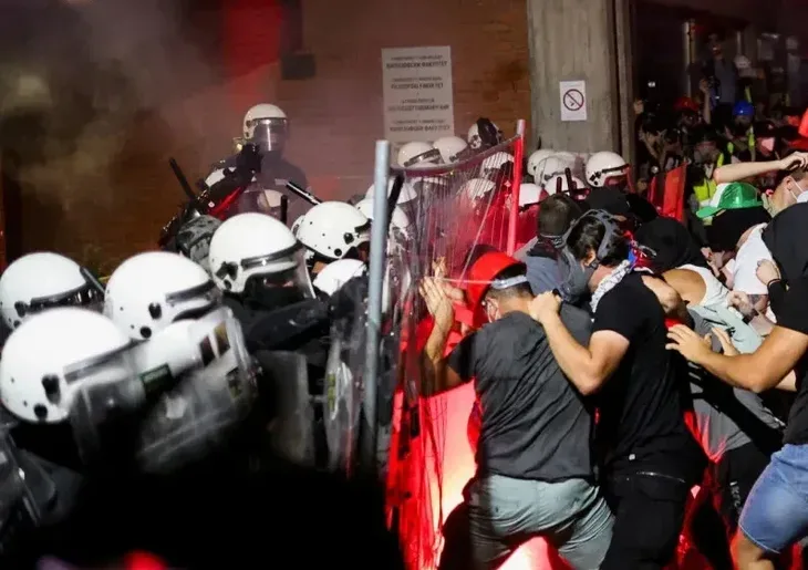 Novi Sad protesti u Srbiji 09 Foto: Reuters