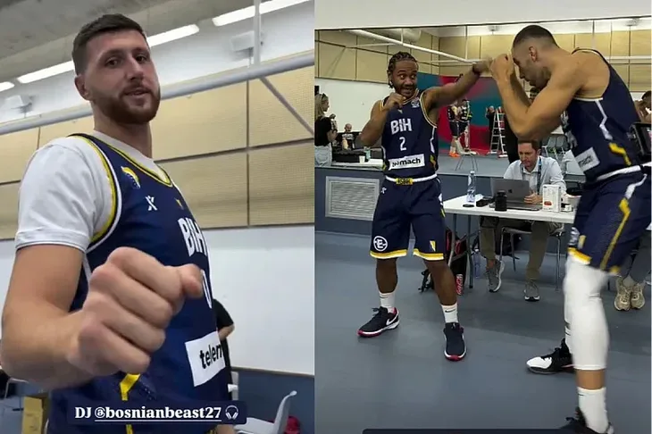 Jusuf Nurkić na zvanicnom fotografisanju pustio hi