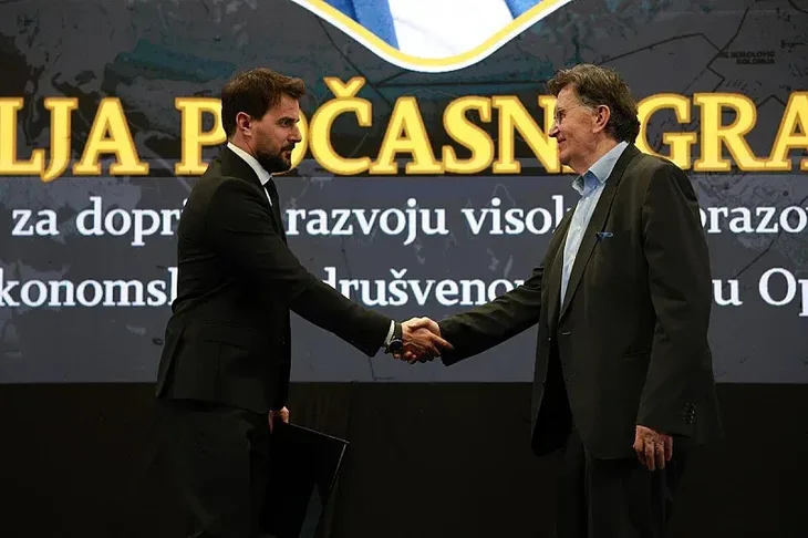 Obiljezeno 30 godina reintegracije Ilidze Ejup Ganic dobitnik Povelje pocasnog gradanina