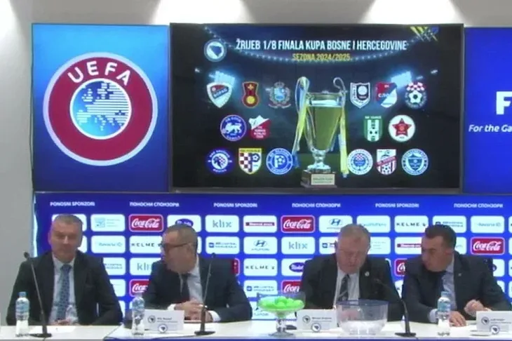 Odrzan zrijeb osmine i cetvrtfinala Kupa Bi H