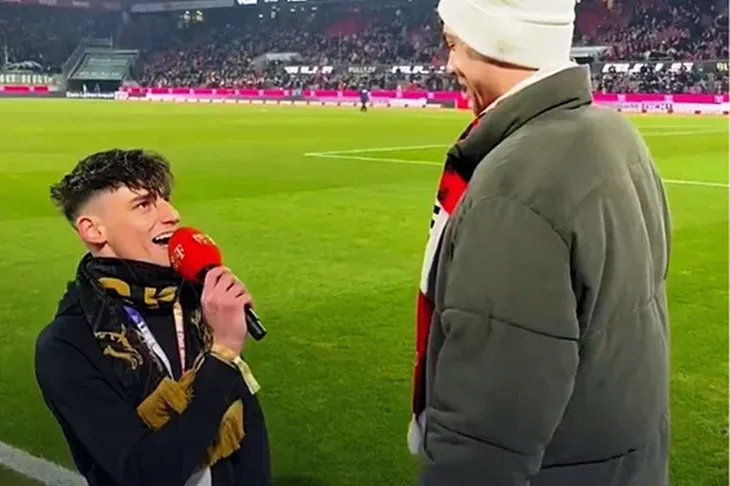 Pascal Kaiser nogometni sudija koji je nedavno zaprosio dečka na utakmici pred 50.000 ljudi