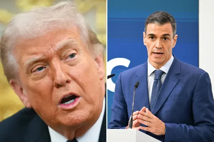 Pedro Sanchez Donald Trump
