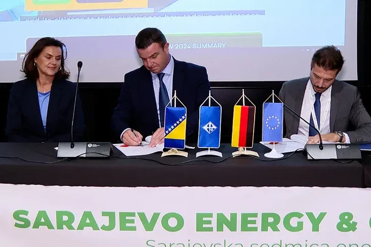 Elektroprivreda BiH Poptisivanje ugovora o grant sredstvima Razvojne banke Njemacke