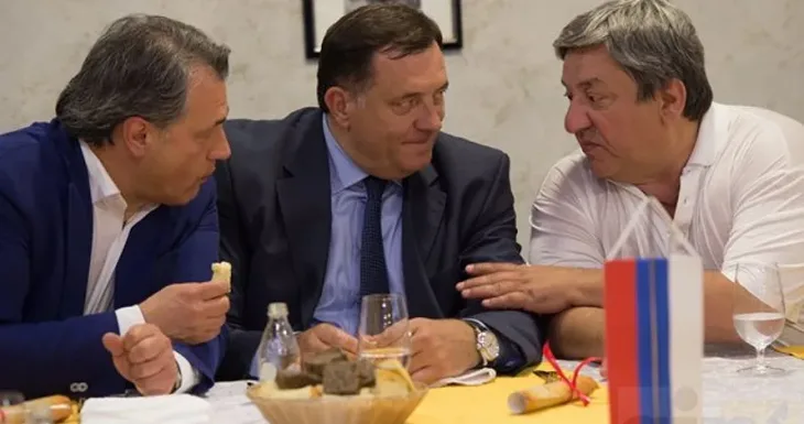 Rashid Sardarov Milorad Dodik  Duško Perović