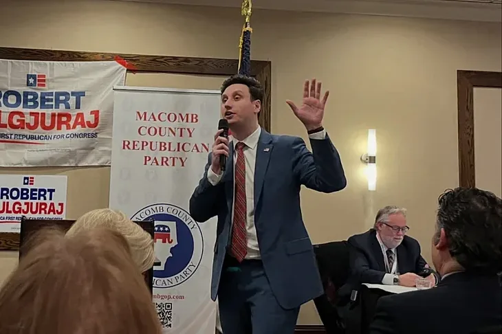 Robert Lulgjuraj se nada da ce postati prvi Amerikanac porijeklom iz Albanije koji ce biti clan Kongresa