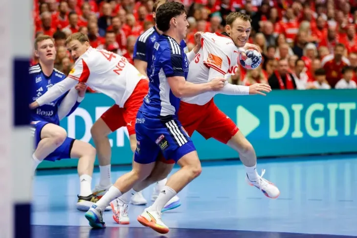 Rukomet danska island Foto: EHF Euro
