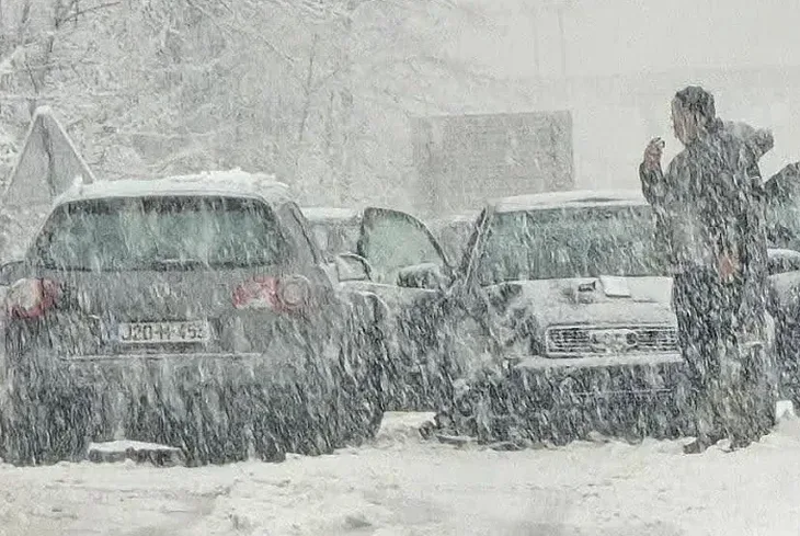 snijeg u BiH 2026 Saobracajna nesreca kod Begovog Hana