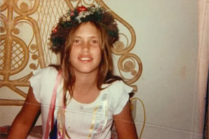 Sarah Geer pozira za fotografiju prije nego sto je nestala 1982 godine