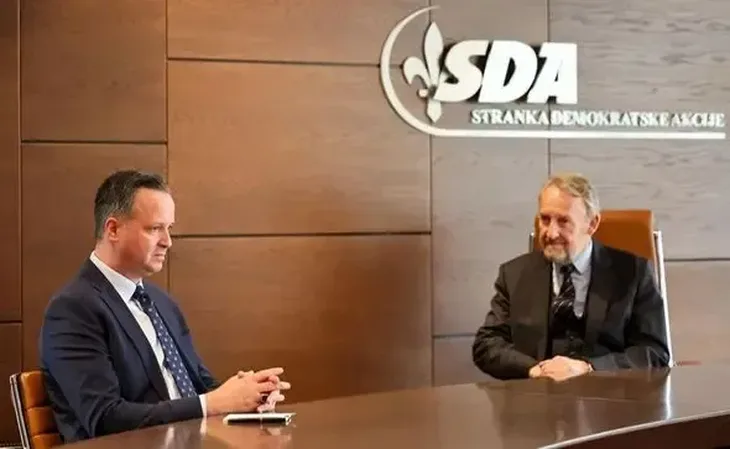 Serkan Kayalar Bakir Izetbegovic TIKA