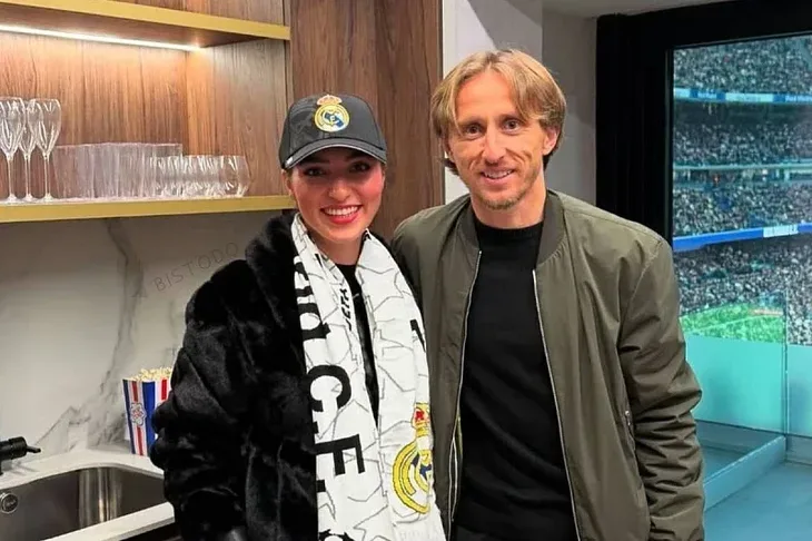 Sheyda Maghsoodlurad i Luka Modric