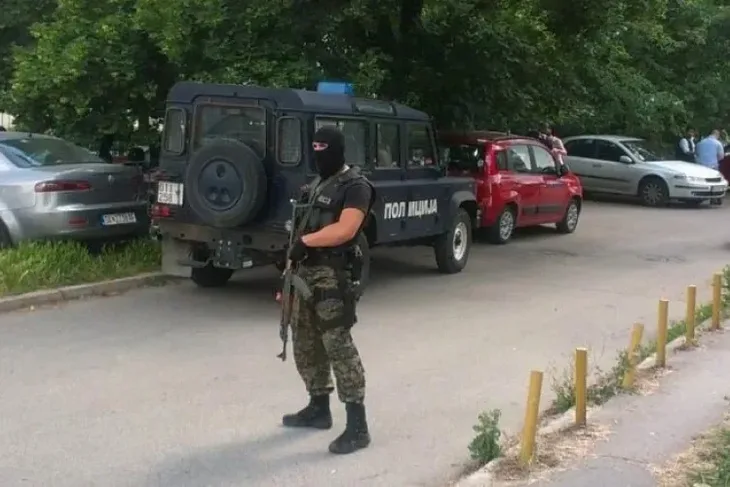 Sjeverna Makedonija policija